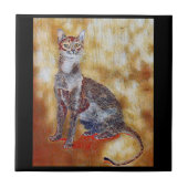 Carreau 🐈 de chat assis (Devant)