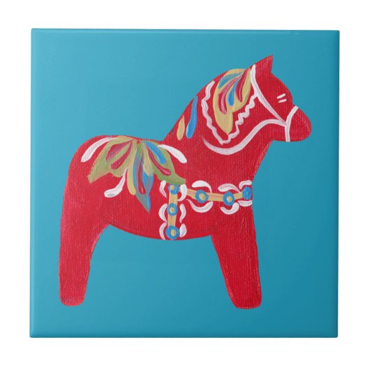 Carreau de Cheval Dala Rouge (Devant)