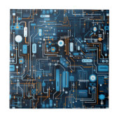 Carreau de circuits électroniques (Devant)