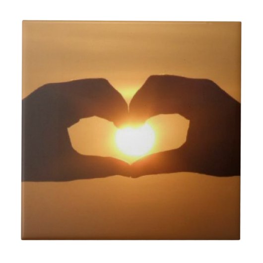 Carreau de coeur romantique (Devant)