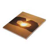 Carreau de coeur romantique (Côté)