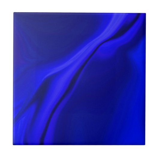 Carreau de conception bleu lisse (Devant)