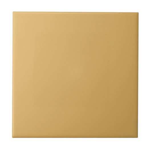 Carreau de couleur jaune ocre (Devant)
