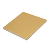 Carreau de couleur jaune ocre (Côté)