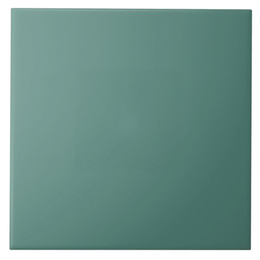 Carreau de couleur sauge foncé sarcelle uni minima (Devant)