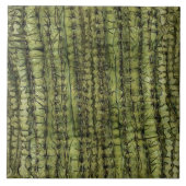 Carreau de cuisine vert cactus (Devant)