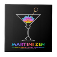 Carreau de dessous de verre MARTINI ZEN