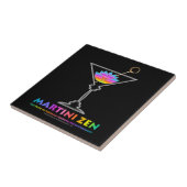 Carreau de dessous de verre MARTINI ZEN (Côté)