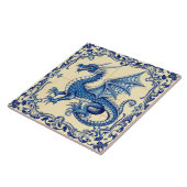 carreau de dragon de ciel de saphir (Côté)