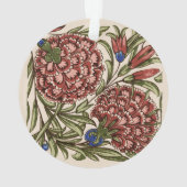 Carreau de fleur d'œillet Art antique rustique De (dos)