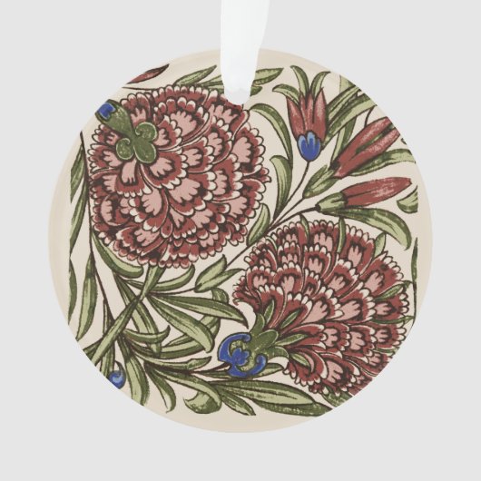 Carreau de fleur d'œillet Art antique rustique De (devant)