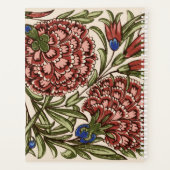 Carreau de fleur d'œillet Art antique rustique De (Dos)