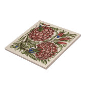 Carreau de fleur d'œillet Art antique rustique De  (Côté)