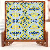 Carreau de fleur éclairé