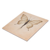 Carreau de forme de papillon poétique (Côté)