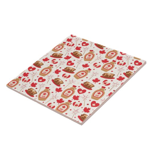 Carreau de la fête du Canada (Côté)