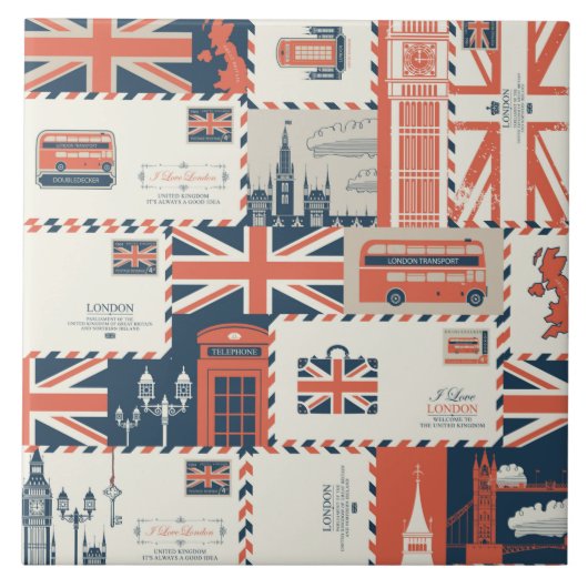 Carreau de la Poste de Londres (Devant)