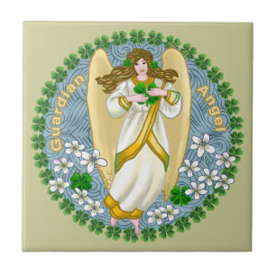 Carreau de l'ange du trèfle irlandais