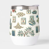 Carreau de Mahjong de style chinois vintage (Gauche)