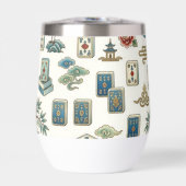 Carreau de Mahjong de style chinois vintage (Avant)