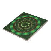 Carreau de mandala de la Terre (Côté)