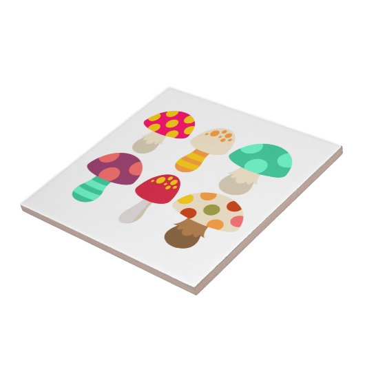 Carreau De mignons colorés (Côté)