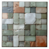 Carreau de mosaïque rustique ID1187a (Devant)