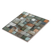 Carreau de mosaïque rustique ID1187c (Côté)