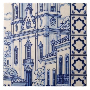Carreau de murale Salvador Azulejo 4 sur 6 milieu