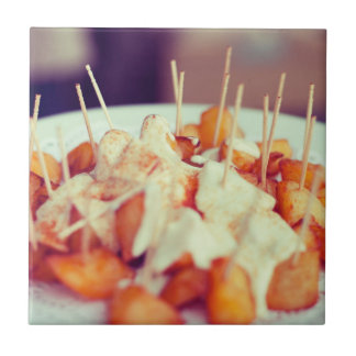 Carreau De notre cuisine au vôtre - Patatas Bravas !