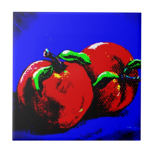 Carreau de pommes Abstrait (Devant)