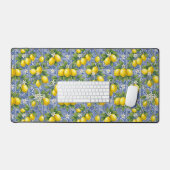 Carreau de style aquarelle français bleu citron (Clavier et souris)