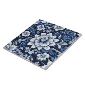 carreau de symphonie de floraison de cobalt (Côté)
