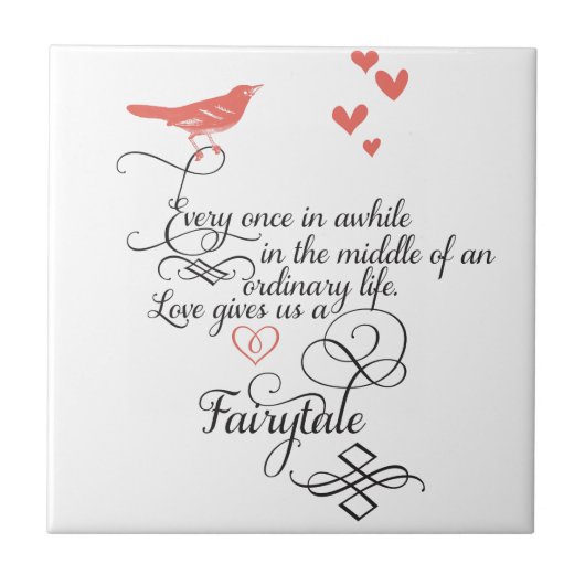 Carreau De temps en temps dans une vie ordinaire. (Devant)