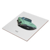 carreau de voiture classique de 1963 (Côté)