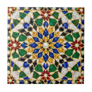 Carreau de Zellige marocain de luxe