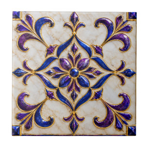 Carreau de Zellige marocain de luxe