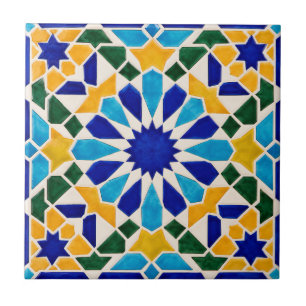 Carreau de Zellige Marocain de Luxe – Artisanat Fa