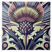 Carreau Déco Fleur de chardon (Devant)