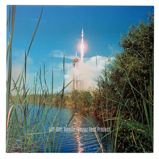 Carreau Décollage - Apollo, Projet de test Soyur, (Devant)