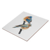 Carreau Décor Art déco Bluebird (Côté)
