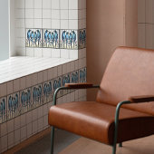 Carreau Décor Art Déco de la famille Bluebird Mackintosh