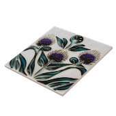 Carreau Décor Art Déco Thistle Décor Mur Art Nouveau Céram (Côté)