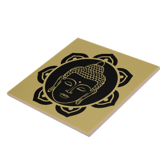 Carreau Décor Art Décor Bouddha Mur Chakra (Côté)