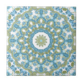 Carreau Décor blanc bleu vert bleu sans charme (Devant)