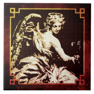 Carreau Décor Carrelage en céramique - Les anges sont lumi
