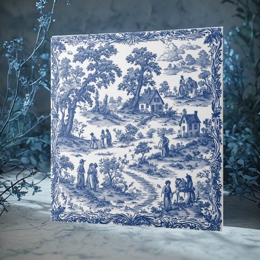 Carreau Décor Chic Campagnard Rustique Français Shabby Chi