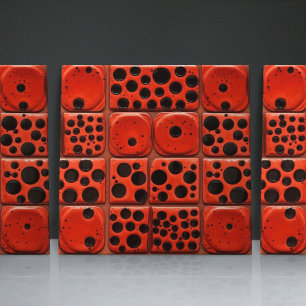 Carreau Décor Contemporain Décor Doté Faux Relief