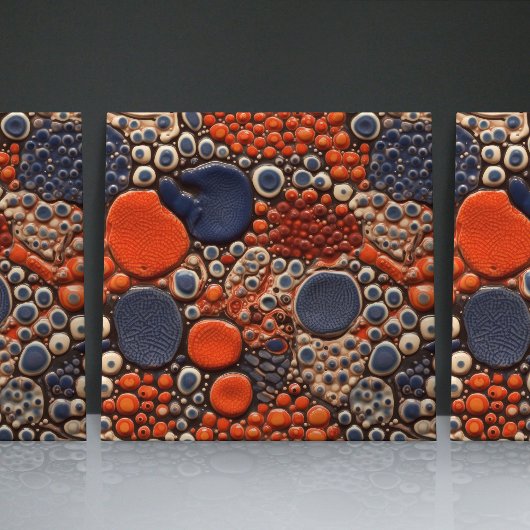 Carreau Décor Contemporain Décor Doté Faux Relief