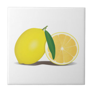 Carreau Décor cuisine citron